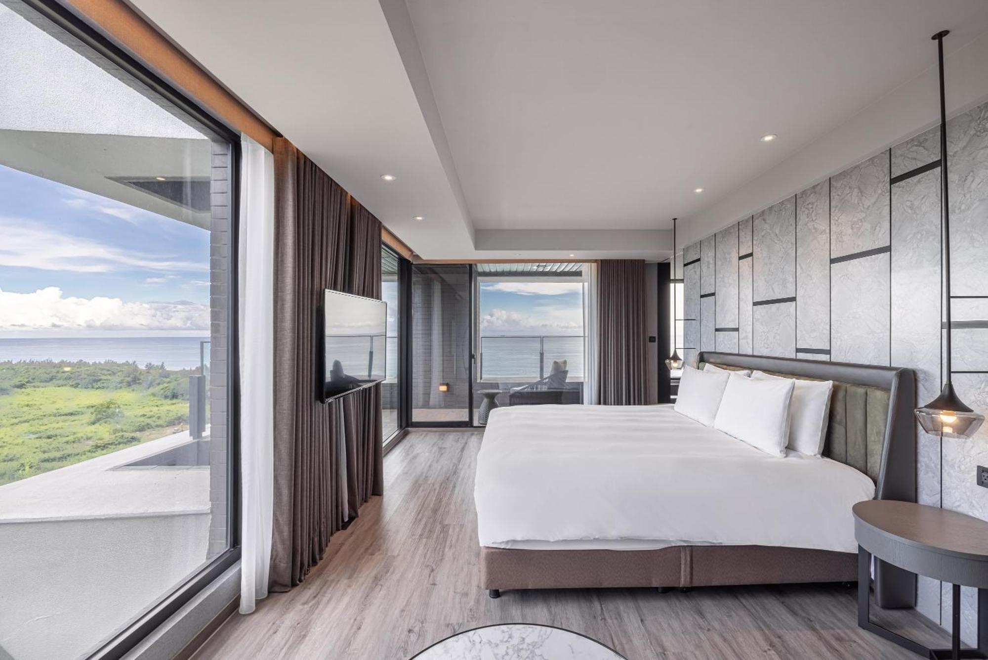 Lakeshore Hotel Hualien Taroko Shunan Номер фото A bedroom at the hotel